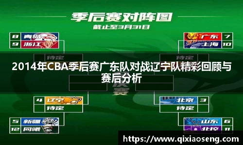 2014年CBA季后赛广东队对战辽宁队精彩回顾与赛后分析